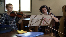 Violon alto et violoncelle